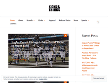 Tablet Screenshot of kicksandthings.com